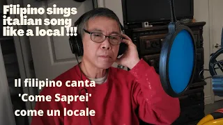 Come Saprei-Giorgia w/Lyrics, cover by Miles Cabia