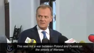 Polish Prime Minister: Euro 2012 Warsaw riot was a 'battle of idiots'