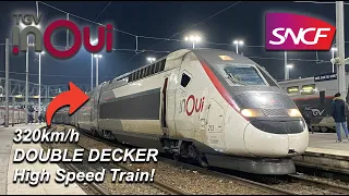 Paris to Marseille at 320km/h by TGV Duplex High Speed Train! First Class Review