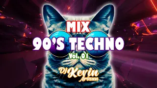 MIX 90's TECHNO VOL 01  Dj Kevin Ariann