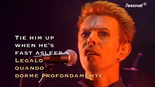 David Bowie - Andy Warhol - Live 1996 (Lyrics on Screen) (Traduzione Italiana)