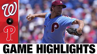 Nationals vs. Phillies Game Highlights (8/7/22) | MLB Highlights