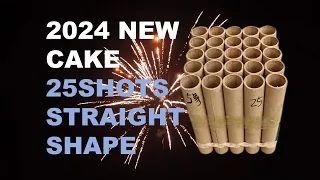 2024 NEW 30*36*225MM 25SHOTS STRAIGHT SHAPE F2 CAKE