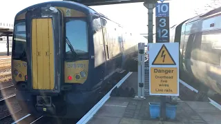 Class 375 & 171 | 375-908 + 375-701 & 171-402 | Southern + Southeastern | Ashford intl | 13/01/22