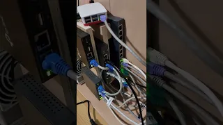 Home Gigabit internet - Fibre optic cable installation Test