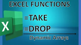 TAKE & DROP Dynamic Functions in Microsoft Excel