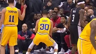 Stephen Curry Dances infront of Wizards Bench - Warriors vs Wizards | January 24, 2019