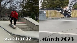 11 year old 1 year skate progression