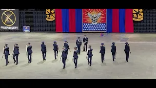 United States Air Force Honor Guard Drill Team at 2023 NHSDTC/WDC