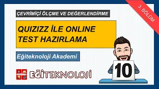 Quizizz Nedir ve Nasıl Kullanılır? Çevrimiçi Ölçme ve Değerlendirme Eğitimi - 3. Bölüm