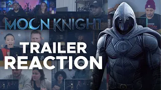 Marvel Studios' Moon Knight - Official Trailer (2022) | Reaction Mashup | Oscar Isaac | Ethan Hawke