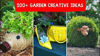 100 + Garden creative ideas 🍀 Landscaping design ideas for home