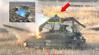 The Ukrainians stole a super new tank from the Russians and here's what they found on it!