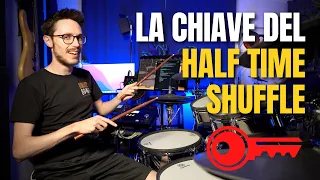 La BASE dell'HALF TIME SHUFFLE | Come SUONARLO e STUDIARLO + SCHEDA PDF gratis