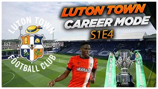 ARE FIRST CUP FINAL !!!!!!! EAFC 24 LUTON TOWN CAREER MODE S1E4