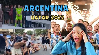 EXTRANJERA REACCIONA a LO MEJOR de ARGENTINA en QATAR 2022