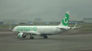 Transavia A321 Neo at Schiphol