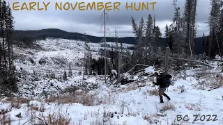 Early November Hunt British Columbia Region 8
