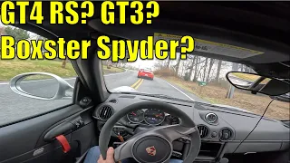 GT4 RS | GT3 | Spyder | 4K 60FPS POV