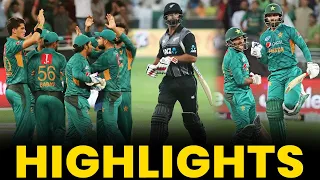 Highlights | 2nd T20 | New Zealand vs Pakistan | PCB | MA2L