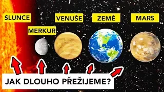 Jak dlouho lze přežít na různých planetách?