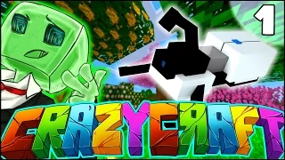 Minecraft CRAZY CRAFT 3.0 SMP - "THE JOURNEY BEGINS" - Episode 1