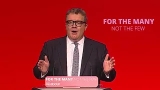 Tom Watson tried to start a round of the infamous 'Oh Jeremy Corbyn' chant