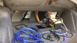 Rockford Fosgate Time lapse install in a Chrysler