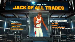 Jack of All Trades NBA 2K22 Rarest build  NBA 2K22 Current gen #nba2k22 #NBA2K22Currentgen