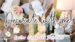 *NEW* FARMHOUSE KITCHEN CLEAN AND DECORATE WITH ME // EASTER DECORATING IDEAS 2023 / ROBIN LANE LOWE