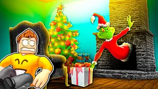 GRINCH CHCE ZNISZCZYĆ ŚWIĘTA w ROBLOX! (Grinch Story)