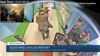 Damning report, new footage show chaos of Uvalde response