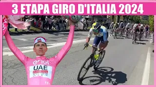 3 ETAPA GIRO DE ITALIA 2024 NAIRO Quintana Jhonatan NARVAEZ