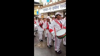 St Joseph high school band display at immamwada (15 August) getting 1 prize