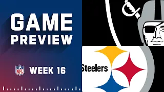 Las Vegas Raiders vs. Pittsburgh Steelers | 2022 Week 16 Game Preview