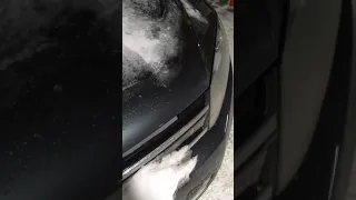 VW Touareg NF утеплил на зиму