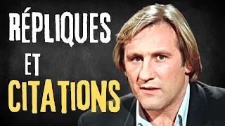 Les Citations de Gérard Depardieu -  Monstre Sacré du Cinéma