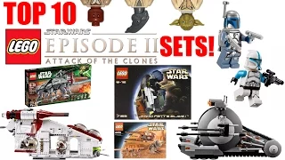 Top 10 LEGO Star Wars Episode 2 Sets! (Attack Of The Clones!)
