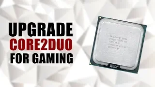 Upgrade your core2duo for gaming? (ft. tape overclocking)