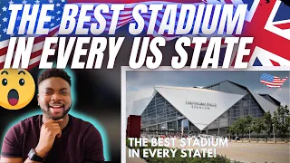 🇬🇧BRIT Reacts To THE BEST STADIUM IN EVERY AMERICAN STATE! - PART 1