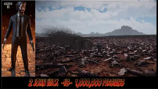 2 SUPER JOHN WICK VS 1,000,000 PERSIANS | Ultimate Epic Battle Simulator 2 | UEBS2