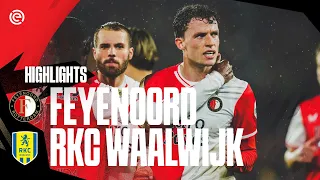 Matswinner! 😮‍💨 | Highlights Feyenoord – RKC Waalwijk | Eredivisie 2023-2024