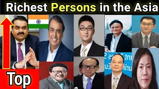 Top 20 Richest People in the Asia 2024 | Richest persons in Asia | Asia most richest man list