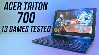 Acer Predator Triton 700 Gaming Benchmarks - 13 Games Tested!