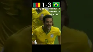 Brazil vs Cameroon FIFA World Cup 2014 Group Stage #shorts