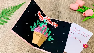 Rose pop up card for mother's day | Mother's Day pop up card | DIY greeting card | DG Handmade