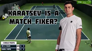 Aslan Karatsev is a Match Fixer?