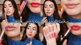 Favourite Drugstore SPRING Lipsticks 2022!