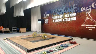 Чемпіонат України з важкої атетики серед молоді до 23 років. 9 серпня