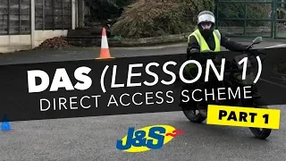 DAS motorcycle training lesson 1 - Slow speed - J&S Accessories Ltd